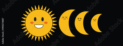 A black screen with a white stylized depiction of a horse s head