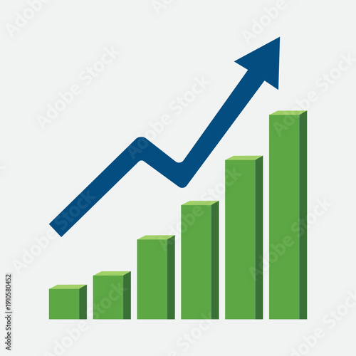 business graph on white background Free Download business graph on white background - GFXLoad