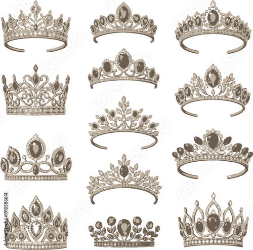 Elegant illustration of a mosque at Lebaran with abstract background and crescent moon