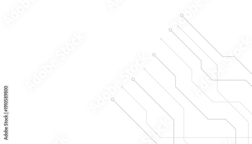 Abstract futuristic circuit board Illustration, Circuit board with various technology elements. Circuit board pattern for technology background. Vector illustration