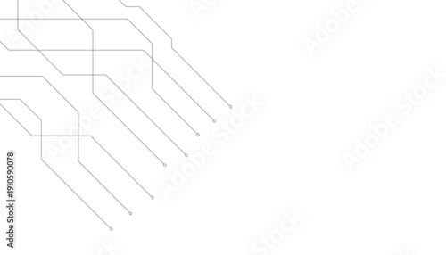 Abstract futuristic circuit board Illustration, Circuit board with various technology elements. Circuit board pattern for technology background. Vector illustration