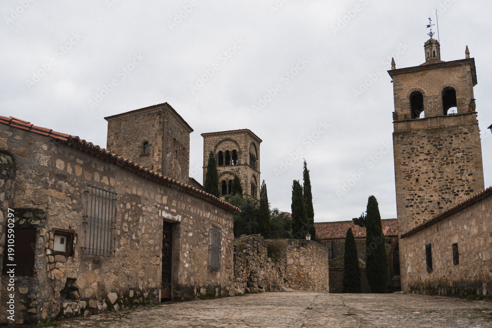 Obraz premium caceres castle