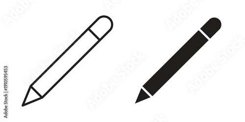 Eyeliner icon. simple thin line icon vector illustration pack on white