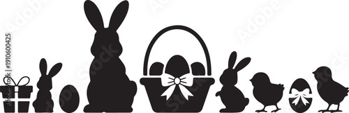 Easter celebrations with symbols