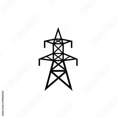 Power Line Minimal Icon