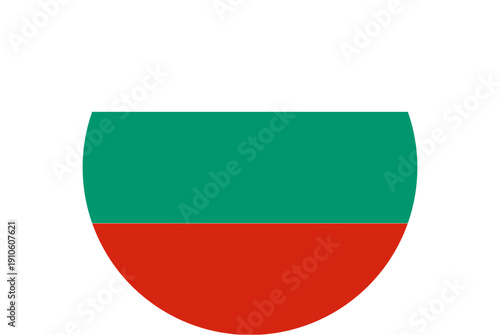 Free Download Bulgarian flag emblem in a circle, representing national pride and identity - GFXLoad