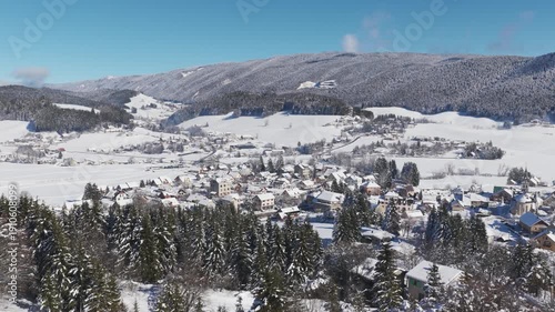 Méaudre en hiver — paysage enneigé du Vercors