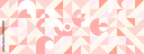 幾何学 抽象 サークル パターン レトロ 春 背景