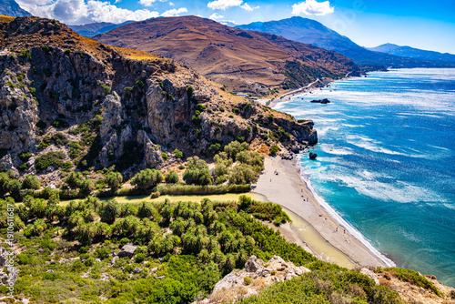 Foto Preveli Beach, Crete, Greece
