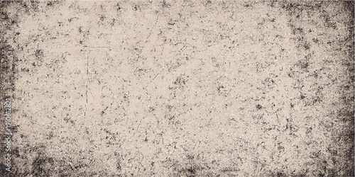 A blank brown grunge paper texture with a rough old surface pattern and dirty cardboard material design creates a weathered grey stone backdrop