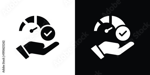 Responsibility Icon Sheet Black And White