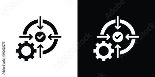 Impact Icon Sheet Black And White