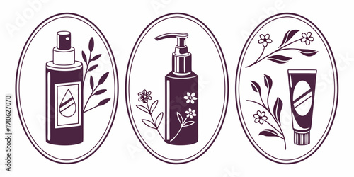 Three bottles of hand sanitizer with different designs and scents