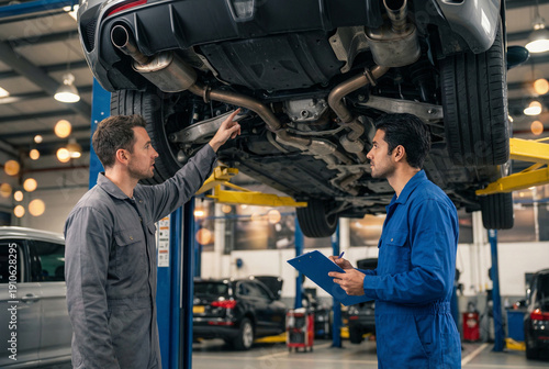 Contrôle technique voiture