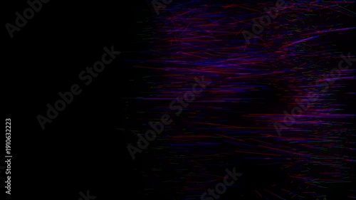 3d motion purple lines turned background