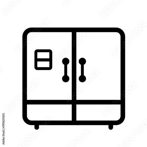 Double Door Refrigerator Icon