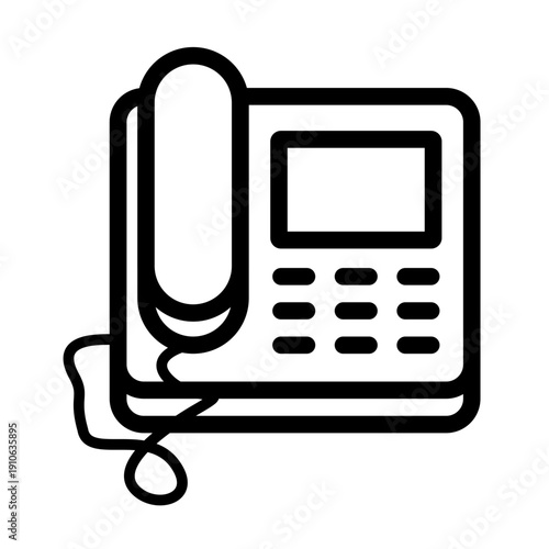 Landline Telephone Icon