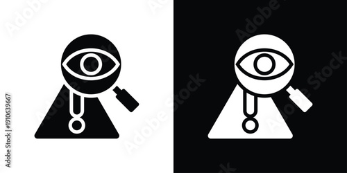 Analysis Icon Sheet Black And White