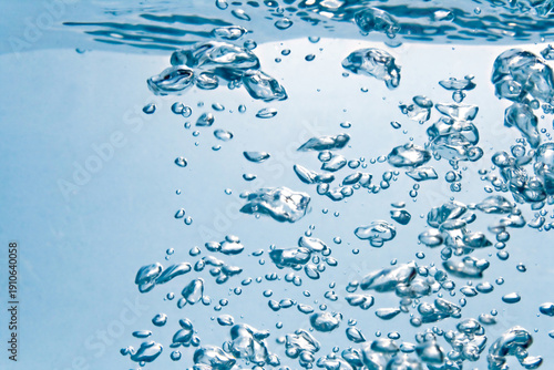 water motion as abstract background close up