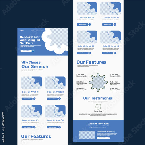 Business Email marketing Newsletter Template l Marketing Agency Email Template l Multipurpose Business B2B E-newsletter