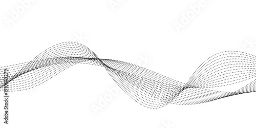 abstract wave background vector illustration