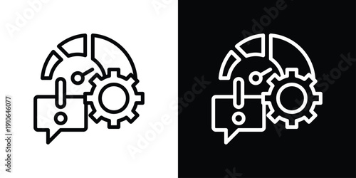 Response Icon Sheet Black And White