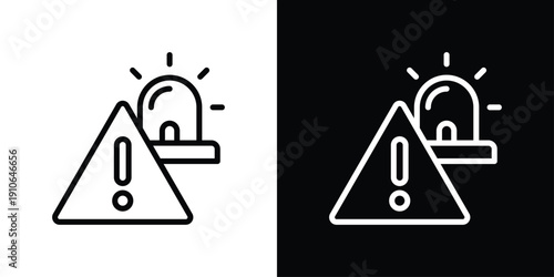 Emergency Icon Sheet Black And White