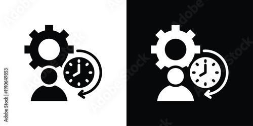 Discipline Icon Sheet Black And White