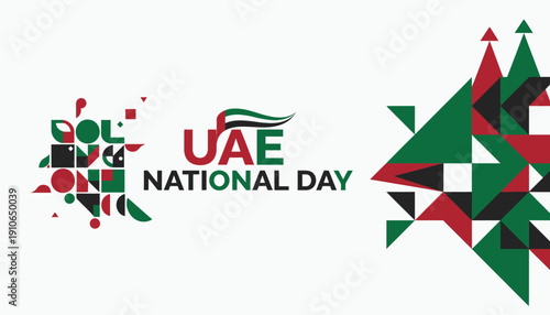 UAE National Day Celebration Design Elements.