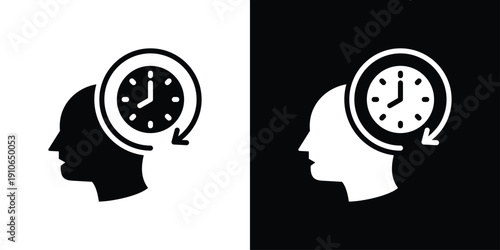 Patience Icon Sheet Black And White