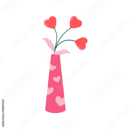 Cute Valentine Love Romantic Illustration Set