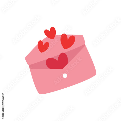 Cute Valentine Love Romantic Illustration Set