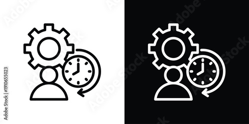 Discipline Icon Sheet Black And White