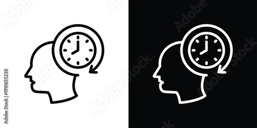 Patience Icon Sheet Black And White