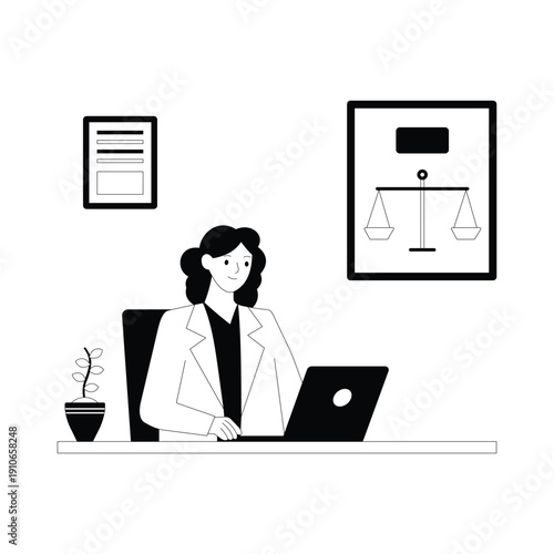 Presenting Case Vector illustration. EPS 10 file			