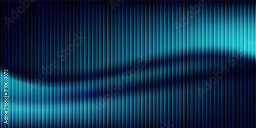 Abstract blue and cyan vertical gradient background with soft light stripes and modern minimal design.
