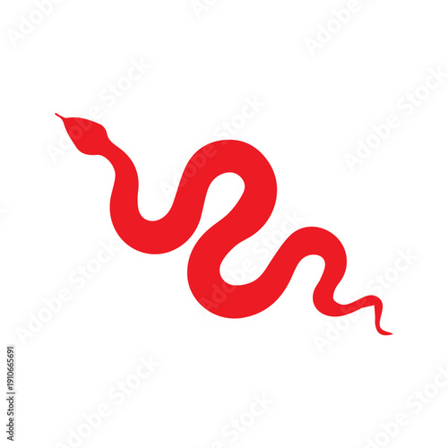 Red Serpent Symbol