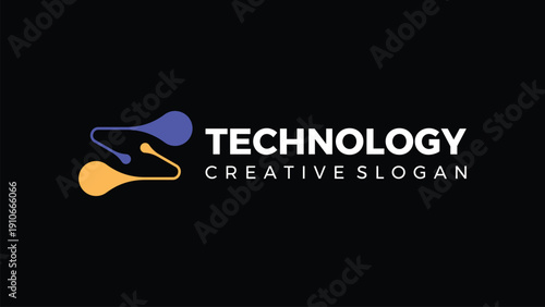 Modern Abstract Letter S Logo Vector Design Template with Dynamic Digital Technology Elements for Corporate Branding
