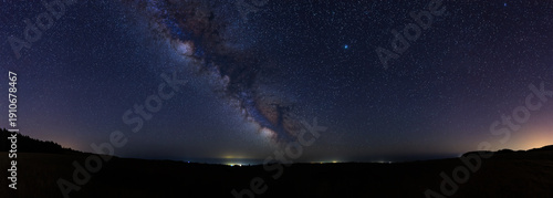 Milky Way Night Panorama