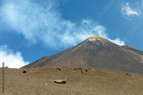 Wallpaper Mural Mount Etna on a Sunny Day, Sicily Torontodigital.ca