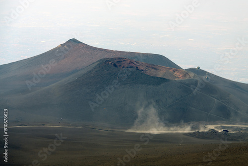 Wallpaper Mural Mount Etna on a Sunny Day, Sicily Torontodigital.ca