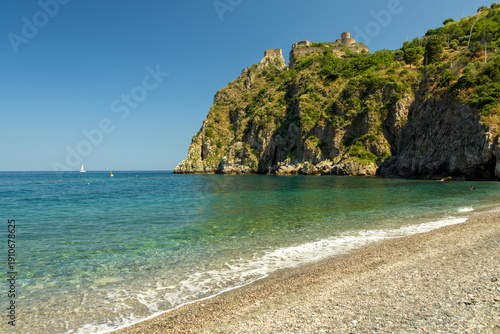 Wallpaper Mural Sunny Seascape of Sicily Coast Torontodigital.ca