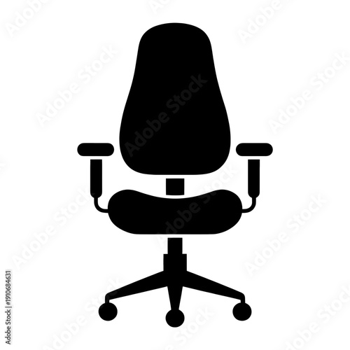 Office Chair Vector Icon