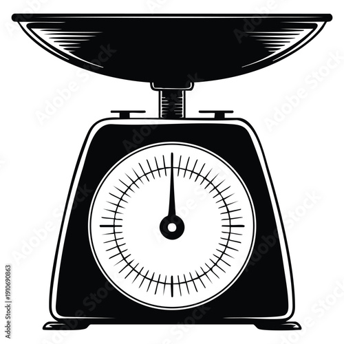 Web icon featuring scales weighing weight and balance vector illustration suitable for justice finance measurement accuracy and equilibrium themed interface and graphic design usage