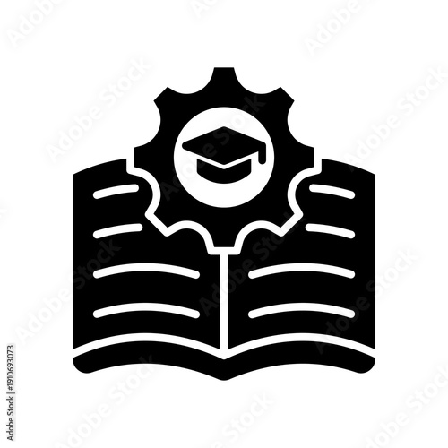 Module glyph icon  Vector Illustration 