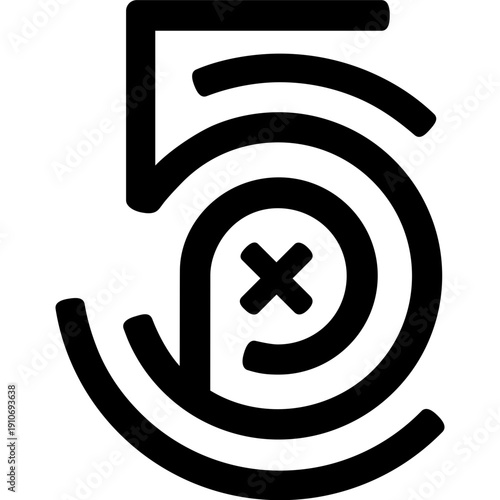 Five Second Timer Icon