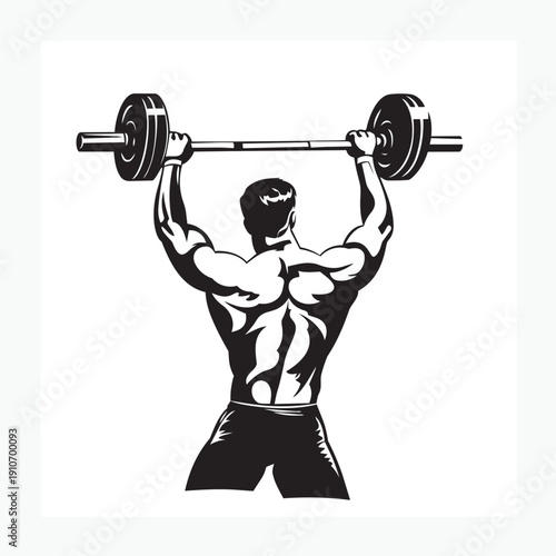 man lifting dumbbell