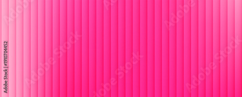 A vertical ribbed texture with a gradient from hot pink on the left, becoming lighter pink towards the center and fading to white on the far left.