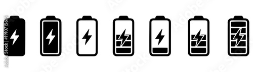 Battery icon set, Battery icon vector set , Battery icon 