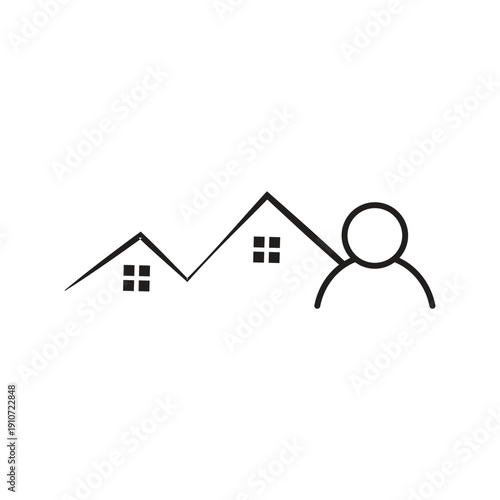 Home User Profile Outline Icon